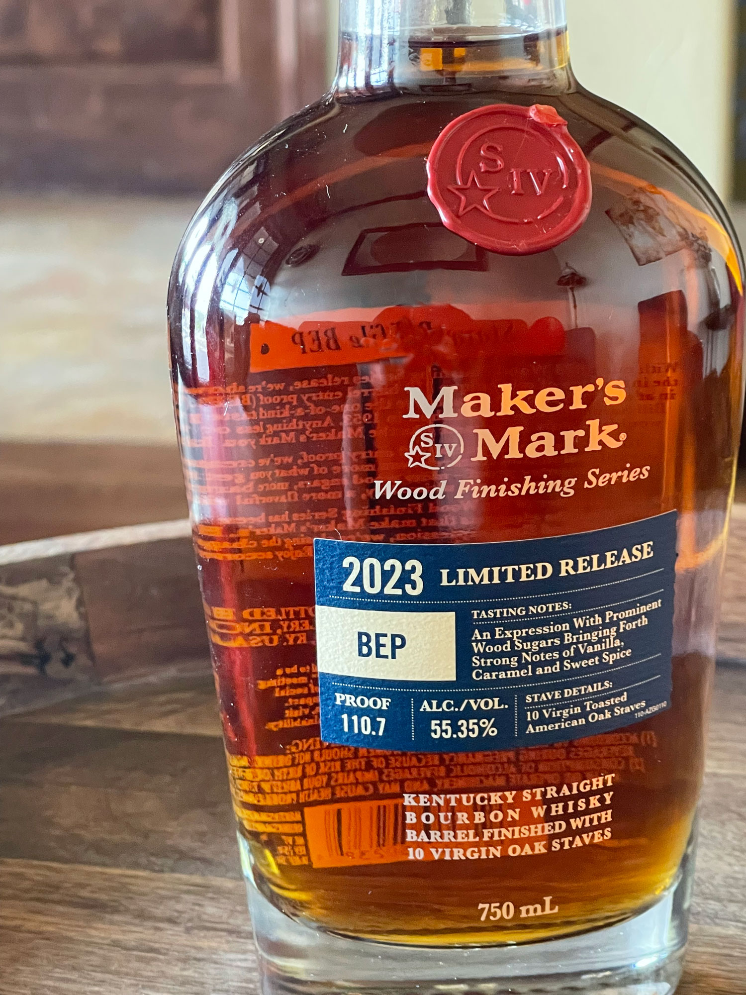 Maker's Mark Wood Finishing Series Limited Release BEP 2023