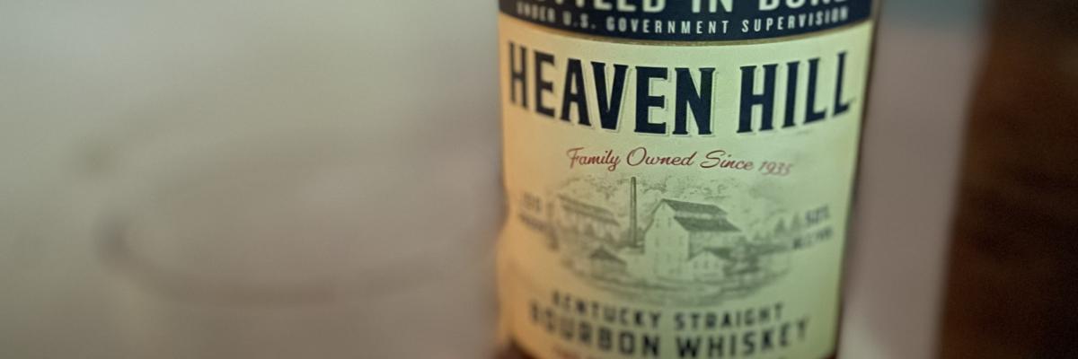 Heaven Hill Bottled In Bond and a neat pour