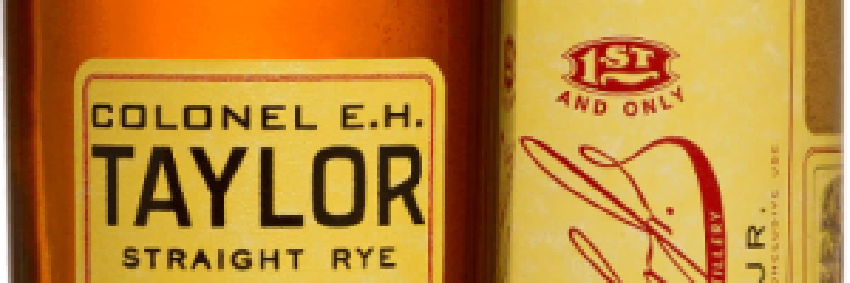 E.H. Taylor, Jr. Straight Rye Bottle