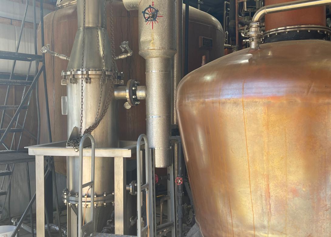Garrison Brothers Distillery Copper Still